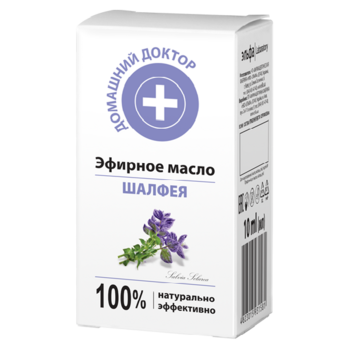 Ефірна олія Домашний Доктор Шавлія 10 мл - Pampik