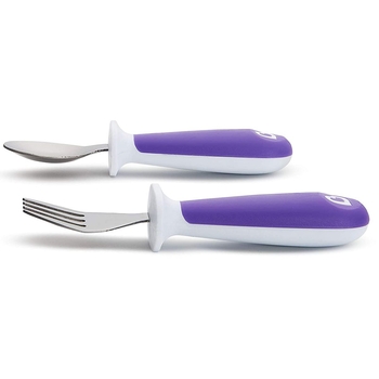 Набір Munchkin Raise ложка та вилка, фіолетовий, 2 шт. (27148.02) - Pampik - 2