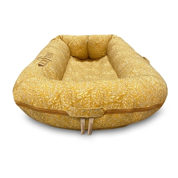 Матрац-кокон DockATot Deluxe+ Golden Willow Boughs, 85х46 см, золотий (EU10380) - Pampik - 2