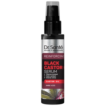 Сыворотка для волос Dr. Sante Black Castor Oil, 150 мл - Pampik