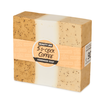 Гліцеринове мило ручної роботи Beauty Jar 5 o-clock Coffee, 90 г - Pampik