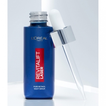 Ночная сыворотка с ретинолом для кожи лица против глубоких морщин L'Oreal Paris Revitalift Lazer, 30 мл (AA270300) - Pampik - 5