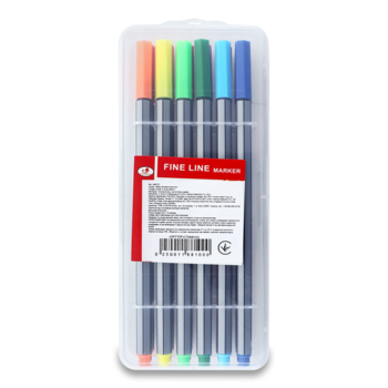 Фломастеры Offtop, 6 цветов, 6 шт. (848727) - Pampik