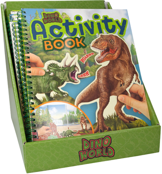 Альбом-гра Motto A/S Dino World (410742) - Pampik - 3
