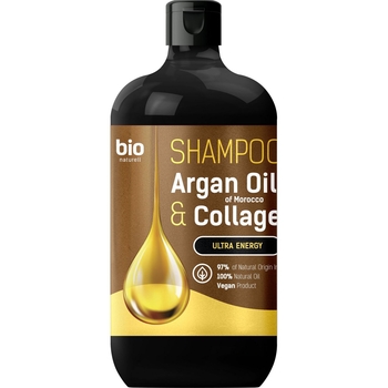 Шампунь Bio Naturell Argan Oil of Morocco & Collagen Ультраэнергия, 946 мл - Pampik