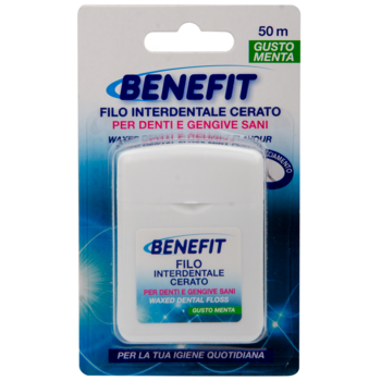 Зубна нитка Benefit, 50 м (BTF50) - Pampik