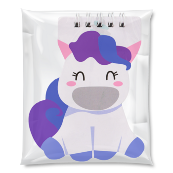 Блокнот на пружинці Offtop Конячка (860303) - Pampik