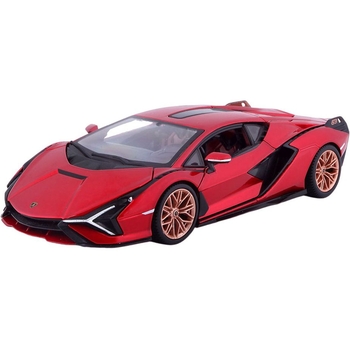 Автомодель Bburago Lamborghini sián fkp 1:24 в ассортименте (18-21099) - Pampik - 5