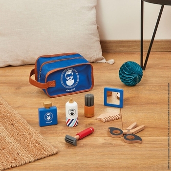 Ігровий набір для гоління Janod, 8 предметів (J06548) - Pampik - 4