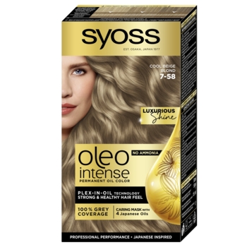 Фарба для волосся Syoss відтінок 7-58 холодний русявий, без аміаку, 115 мл - Pampik