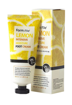 Крем для ног FarmStay FarmStay Lemon Intensive Moisture Увлажняющий с лимоном, 100 мл - Pampik