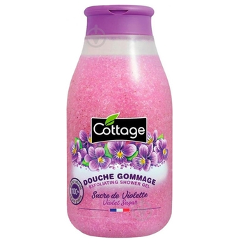 Гель-ексфоліант для душу Cottage ottage Violet, 270 мл - Pampik