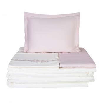 Детский набор в кроватку для младенцев Karaca Home Lucky Star rose gold, розовое золото, 9 предметов (svt-2000022279635) - Pampik - 3