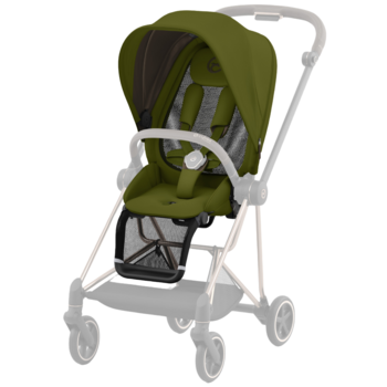 Комплект текстилю Cybex Mios Khaki green, оливковий (521002543) - Pampik - 3