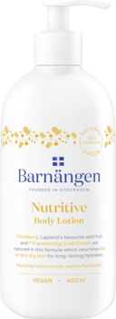 Лосьйон для тіла Barnangen Nutritive з морошкою для сухої і дуже сухої шкіри 400 мл - Pampik