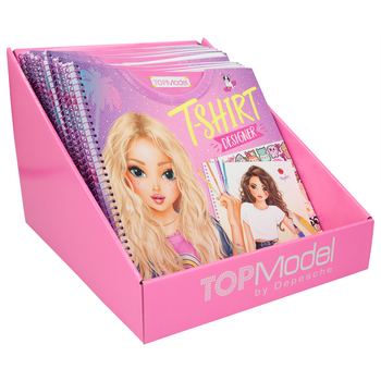 Альбом для раскрашивания Motto A/S Дизайн футболки Top Model (410921) - Pampik - 4