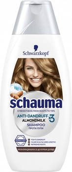 Шампунь Schauma проти лупи з Мигдальним молочком 400 мл - Pampik