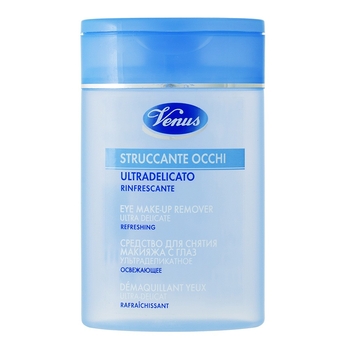 Двофазний засіб для зняття макіяжу Venus Bi-Phase Face&Eyes Делікатний, 200 мл (70011479/70011181) - Pampik