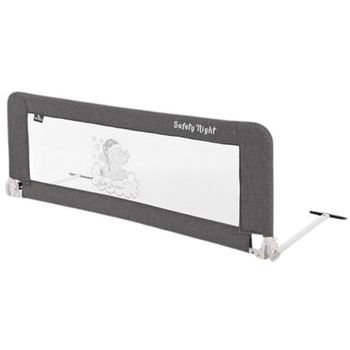 Барьерка на кроватку Lorelli Safety Night Grey luxe серый (23813) - Pampik