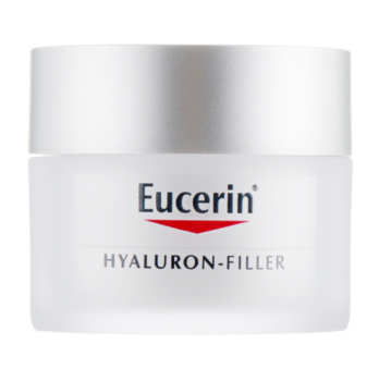 Денний крем проти зморшок Eucerin Hyaluron Filler, для сухої і чутливої шкіри, 50 мл - Pampik