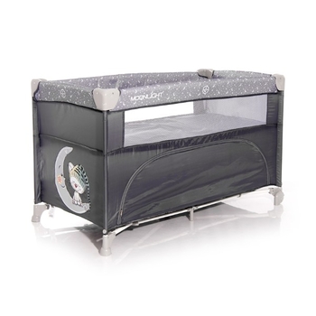 Манеж-ліжечко Lorelli Up And Down Grey cute moon, сірий (23778) - Pampik - 2