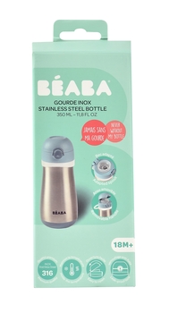 Металевий термопоїльник Beaba, 350 мл, синій (913521) - Pampik - 8