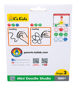 Магнітна дошка для малювання Ks Kids (KA10769-GB) - Pampik - 5