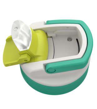 Поїльник Kambukka Lagoon Urban Dino 400 мл, темно-зелений (11-04017) - Pampik - 5