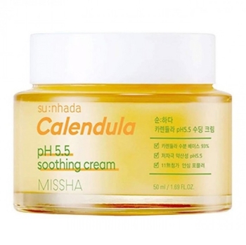 Крем для лица Missha Su:Nhada Calendula, 50 мл - Pampik