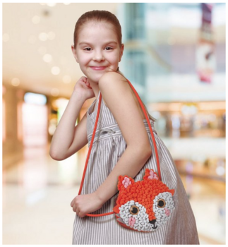 Набор для творчества Avenir 2 в 1 Вязание сумочки Лисичка (CH201751) - Pampik - 5