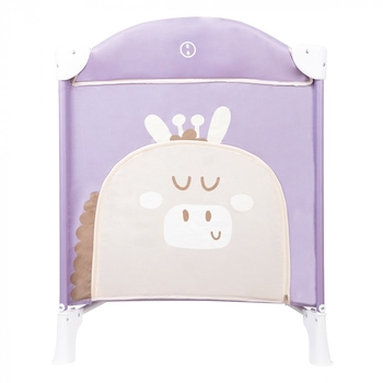 Кровать-манеж FreeOn Giraffe, сиреневый (8002743) - Pampik - 2