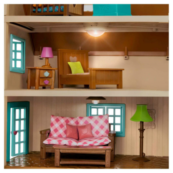 Ігровий набір Lil Woodzeez Великий котеджний будиночок (WZ6548Z) - Pampik - 5