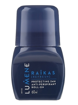 Дезодорант-антиперспірант для чоловіків Lumene Men Raikas, 60 мл (8000017593239) - Pampik