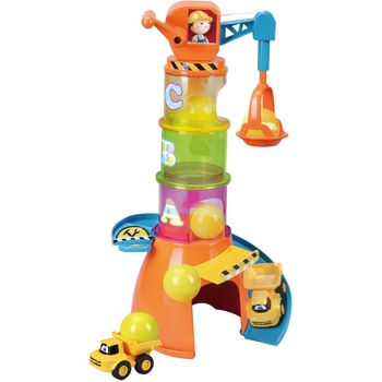 Игровой набор Bb Junior Volvo Stacking Crane (16-88605) - Pampik