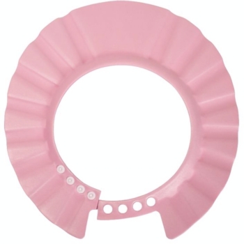 Козирок захисний Lindo для миття і стрижки волосся, рожевий (K 1563) - Pampik