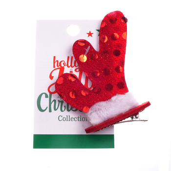 Шпилька для волосся Offtop, Рога червоний (855054) - Pampik