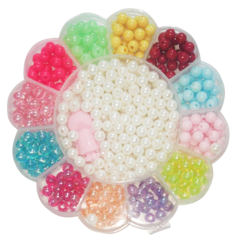 Набор бусин для плетения Offtop Ромашка, 480 шт. (833738) - Pampik