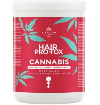 Маска для волос Kallos Cosmetics Канабис, 1000 мл - Pampik