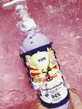 Дитячий гель для душу Yope Cranberry&Lavender, 400 мл - Pampik - 4
