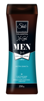 Гель-шампунь Shik Men X-Cool, 250 г - Pampik