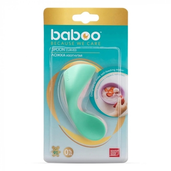 Тренировочная ложечка Baboo, мятный (90434) - Pampik - 4