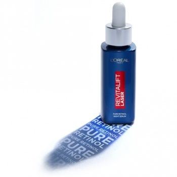 Ночная сыворотка с ретинолом для кожи лица против глубоких морщин L'Oreal Paris Revitalift Lazer, 30 мл (AA270300) - Pampik - 3