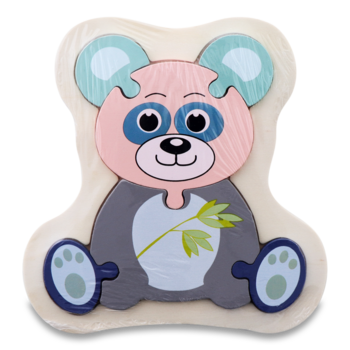 Пазл деревянный Offtop Животные, 15х15 см (848702) - Pampik