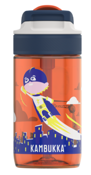 Поїльник Kambukka Lagoon Flying Superboy, 400 мл, помаранчевий (11-04019) - Pampik - 3