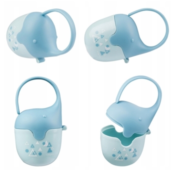 Футляр для пустушки BabyOno Слоник, блакитний (529/02) - Pampik - 2