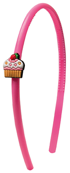 Обруч для волос Titania Кекс, пластмассовый, розовый, 1 шт. (8508 KIDS) - Pampik