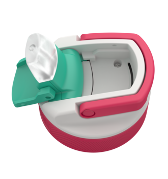 Поїльник Kambukka Lagoon Ocean Mermaid, 400 мл, зелений (11-04014) - Pampik - 4