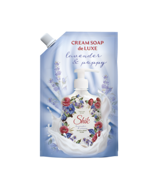 Крем-мыло жидкое Shik Lavender & Poppy, дой-пак, 500 г - Pampik