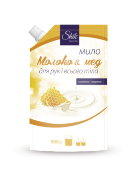 Жидкое крем-мыло Shik Молоко и мед, 900 г - Pampik