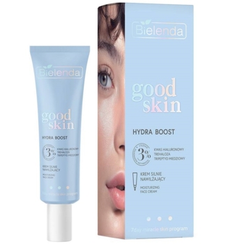 Зволожуючий крем для обличчя Bielenda Good Skin Hydra Boost, 50 мл - Pampik